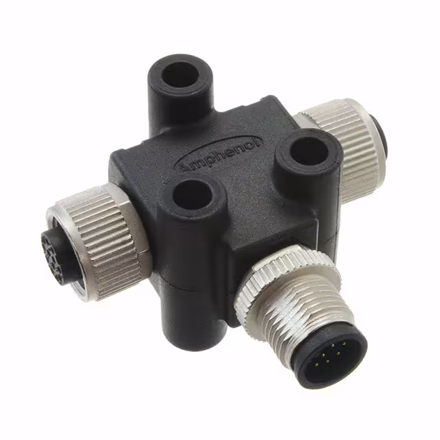 TA-A12M-A12F-A12F-01 Amphenol LTW  Rundsteckverbinderadapter